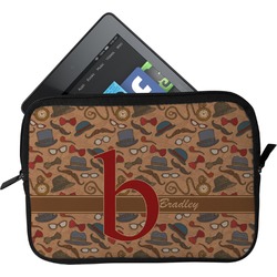 Vintage Hipster Tablet Case / Sleeve - Small (Personalized)