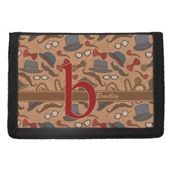 Vintage Hipster Trifold Wallet (Personalized)