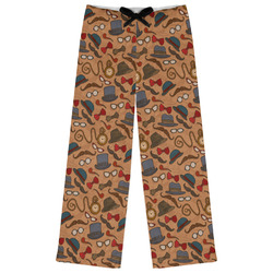 Vintage Hipster Womens Pajama Pants - XL