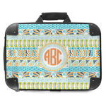 Teal Ribbons & Labels Hard Shell Briefcase - 18" (Personalized)