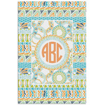 Teal Ribbons & Labels Poster - Matte - 24x36 (Personalized)