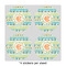 Teal Ribbons & Labels 4" Multipurpose Round Labels - Sheet