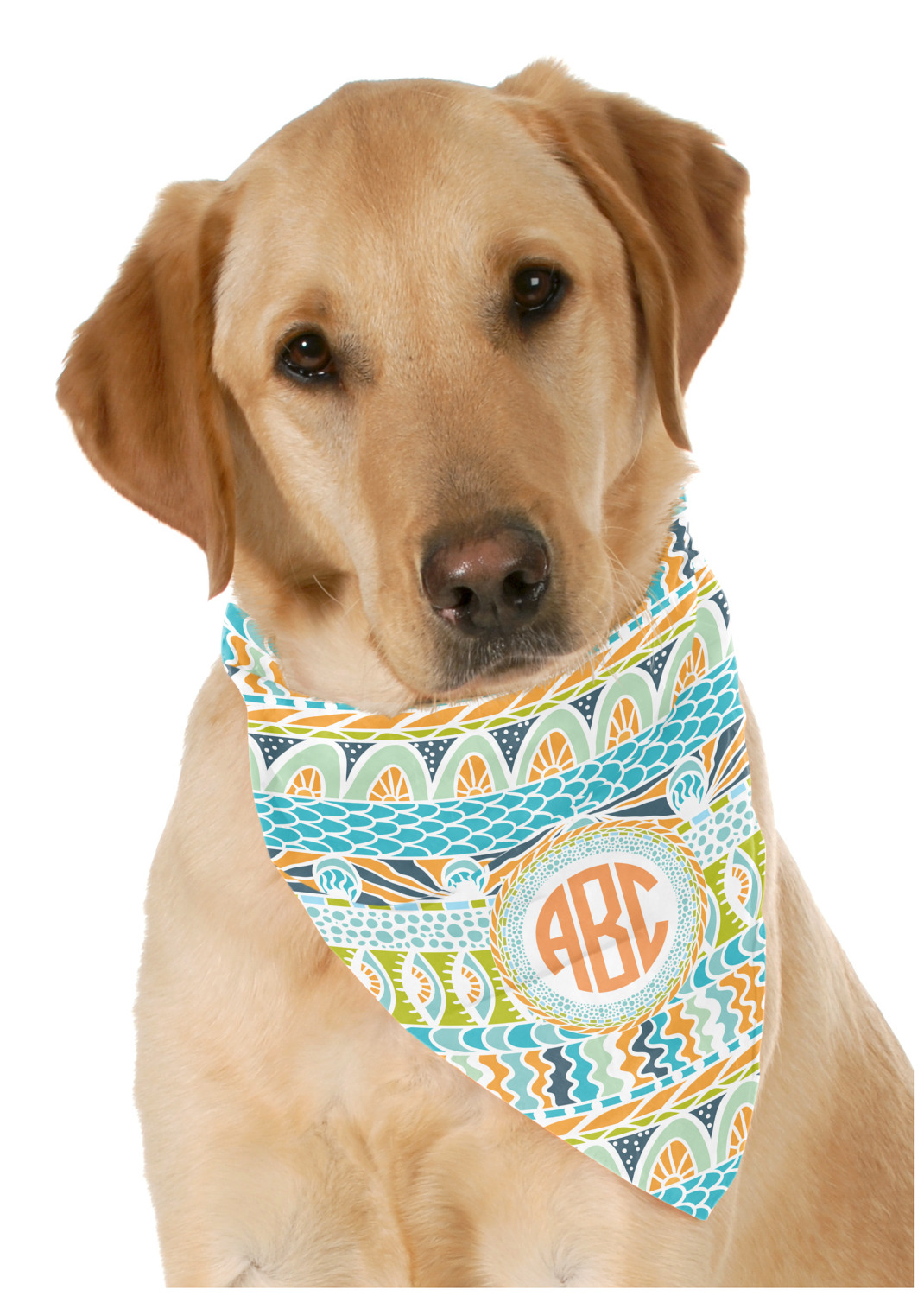 Monogram sales dog bandana