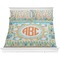 Teal Ribbons & Labels Bedding Set (King)