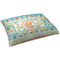 Teal Ribbons & Labels Dog Beds - SMALL