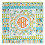 Teal Ribbons & Labels Microfiber Dish Towel (Personalized)