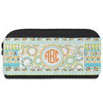 Teal Ribbons & Labels Shoe Bag (Personalized)