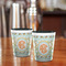 Teal Ribbons & Labels Shot Glass - Two Tone - LIFESTYLE