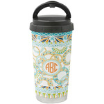 Teal Ribbons & Labels Stainless Steel Coffee Tumbler (Personalized)