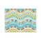 Teal Ribbons & Labels Tissue Paper - Heavyweight - Medium - Front