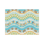 Teal Ribbons & Labels Medium Tissue Papers Sheets - Lightweight