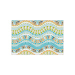 Teal Ribbons & Labels Small Tissue Papers Sheets - Lightweight