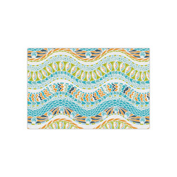 Teal Ribbons & Labels Small Tissue Papers Sheets - Lightweight