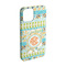 Teal Ribbons & Labels iPhone 15 Pro Case - Angle