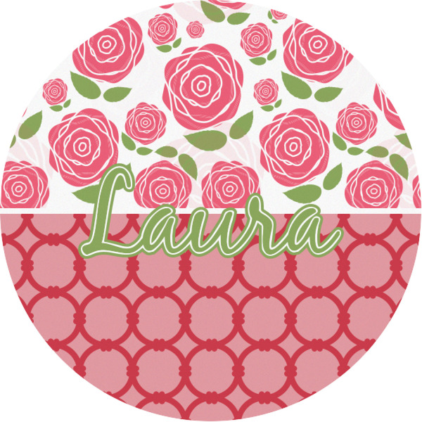 Custom Roses Multipurpose Round Labels - 1" (Personalized)