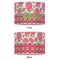 Roses 12" Drum Lampshade - APPROVAL (Poly Film)