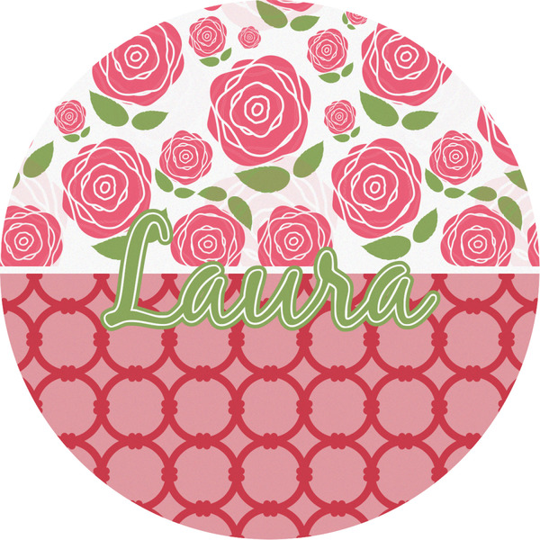 Custom Roses Multipurpose Round Labels - 2" (Personalized)