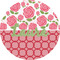 Roses 2" Multipurpose Round Labels - Single Sticker