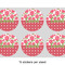 Roses 3" Multipurpose Round Labels - Sheet