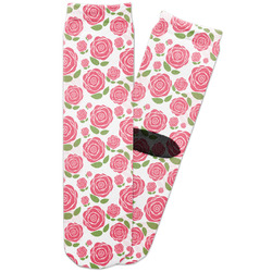 Roses Adult Crew Socks