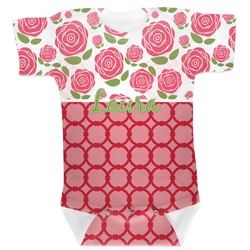 Roses Baby Bodysuit 3-6 (Personalized)