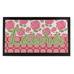 Roses Bar Mat - Small (Personalized)