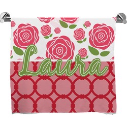 Roses Bath Towel (Personalized)