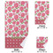 Roses Bath Towel Sets - 3-piece - Approval