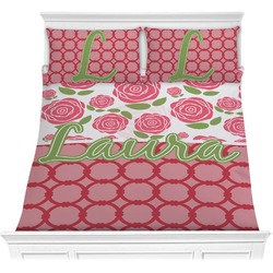 Roses Comforter Set - Full / Queen (Personalized)