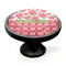 Roses Black Custom Cabinet Knob (Side)