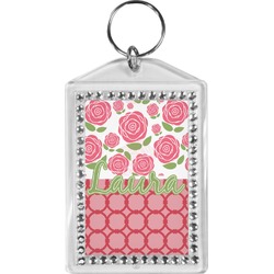 Roses Bling Keychain (Personalized)