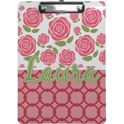 Roses Clipboard (Letter Size) (Personalized)