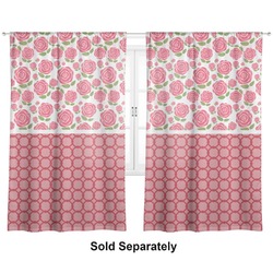 Roses Curtain Panel - Custom Size
