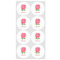 Roses Drink Topper - Medium - Set of 12