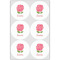 Roses Drink Topper - XLarge - Set of 6