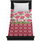 Roses Duvet Cover - Twin XL - On Bed - No Prop