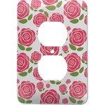 Roses Electric Outlet Plate