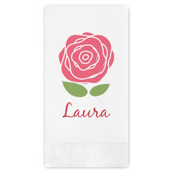 Roses Guest Paper Towels - Full Color (Personalized)