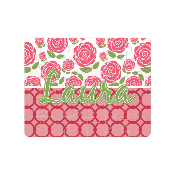 Custom Roses Jigsaw Puzzles (Personalized)