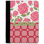 Roses Notebook Padfolio w/ Name or Text