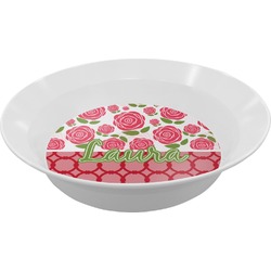 Roses Melamine Bowl (Personalized)