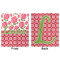 Roses Minky Blanket - 50"x60" - Double Sided - Front & Back