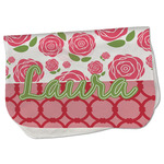 Roses Burp Cloth - Fleece w/ Name or Text