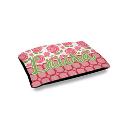 Roses Outdoor Dog Bed - Small (Personalized)