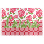 Roses Disposable Paper Placemats (Personalized)