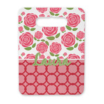 Roses Rectangular Trivet with Handle (Personalized)