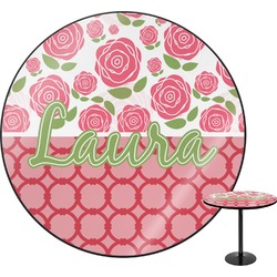 Roses Round Table - 24" (Personalized)