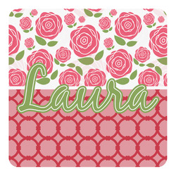 Roses Square Decal - Medium (Personalized)