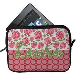 Roses Tablet Case / Sleeve - Small (Personalized)