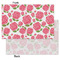 Roses Tissue Paper - Heavyweight - Small - Front & Back